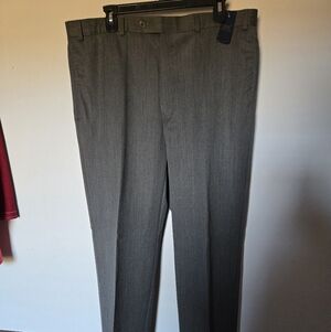 Brooks Bros.316Classic Gray Dress Pants 38x32 New Org.129.00